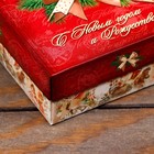 Подарочная коробка  "Новогодние истории", 16,5 х 12,5 х 5,2 см - Фото 4