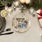 Тарелка «Рождественский вечер», d=20 см, фарфор - фото 25555445