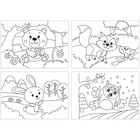 Раскраска, А5 «Лесные животные», 48 л - Фото 4