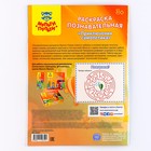 Раскраска, А4 «Познавательная» «Приключения самолётика», 16 стр., с наклейками - Фото 8