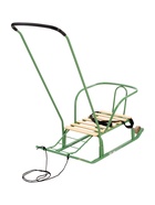 Санки «Тимка 5 комфорт», цвет оливковый - Фото 9