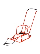 Санки «Тимка 5 комфорт», цвет алый - Фото 1