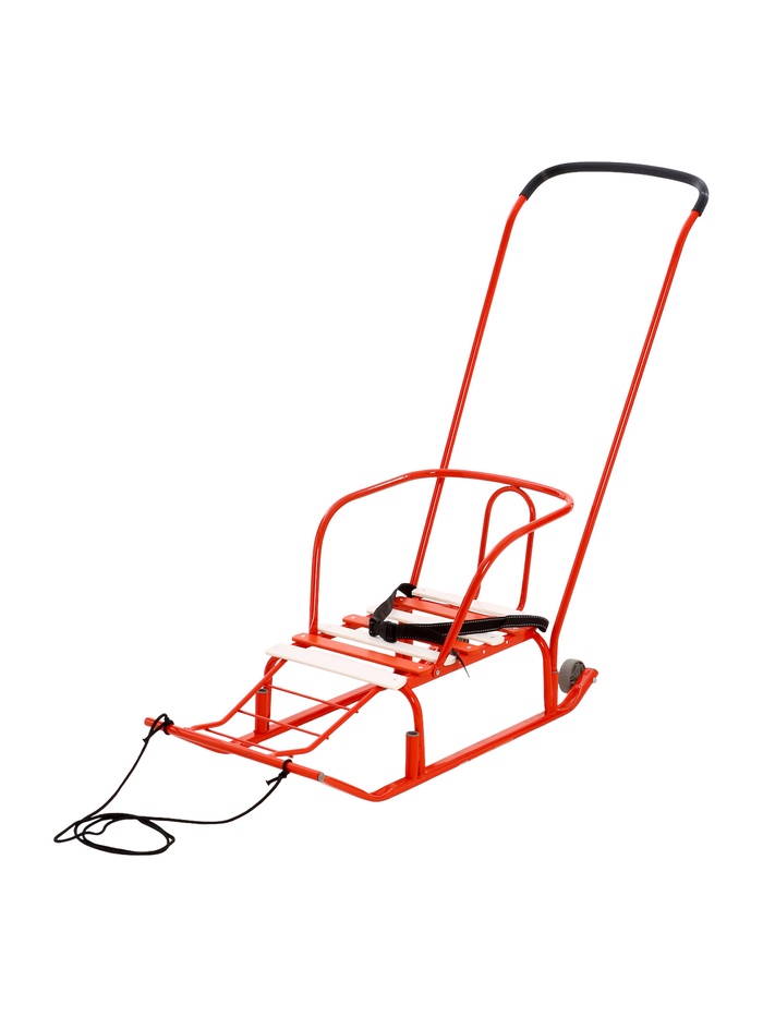 Санки «Тимка 5 комфорт», цвет алый - Фото 1