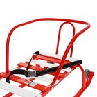 Санки «Тимка 5 комфорт», цвет алый - Фото 5