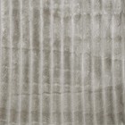 Плед Аделис Вертикаль 180х200см, кварц, велсофт 280г/м, пэ100% - Фото 2