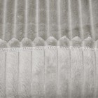 Плед Аделис Вертикаль 180х200см, кварц, велсофт 280г/м, пэ100% - Фото 3