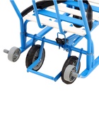 Санки детские с колёсами «Тимка 5 универсал», с ручкой, цвет голубой - Фото 4