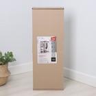 Гардеробная система с полками «Валенсия 1», 109×30×155.5 см, сталь, чёрная - Фото 5