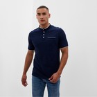 Футболка поло мужская MINAKU REGULAR FIT тёмно-синяя, размер 48 - Фото 3
