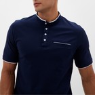 Футболка поло мужская MINAKU REGULAR FIT тёмно-синяя, размер 48 - Фото 4
