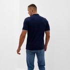 Футболка поло мужская MINAKU REGULAR FIT тёмно-синяя, размер 48 - Фото 6