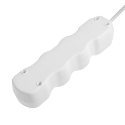 Удлинитель Luazon Lighting ECO, 3 розетки, 10 м, 16 А, 3500 Вт, ПВС 3×1 мм2, с заземлением