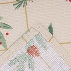 Набор новогодних полотенец Доляна «Зимние праздники» 28×46 см - 2 штуки, 100% хлопок, вафля 160 г/м² - Фото 7