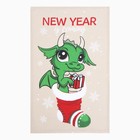 Набор полотенец Доляна "Новогоднее настроение" 28х46 см - 6 шт, 100% хл, вафля 160 г/м2 - фото 24713599