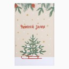 Набор полотенец Доляна "Новогоднее настроение" 28х46 см - 6 шт, 100% хл, вафля 160 г/м2 - фото 24713603