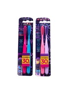 Зубная щетка D.I.E.S. Neon 1+1 средней жесткости, 2 шт. 9939686 - фото 16108193