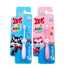 Зубная щетка детская D.I.E.S. Smiclean "Лапка" мягкая 2+ - Фото 4