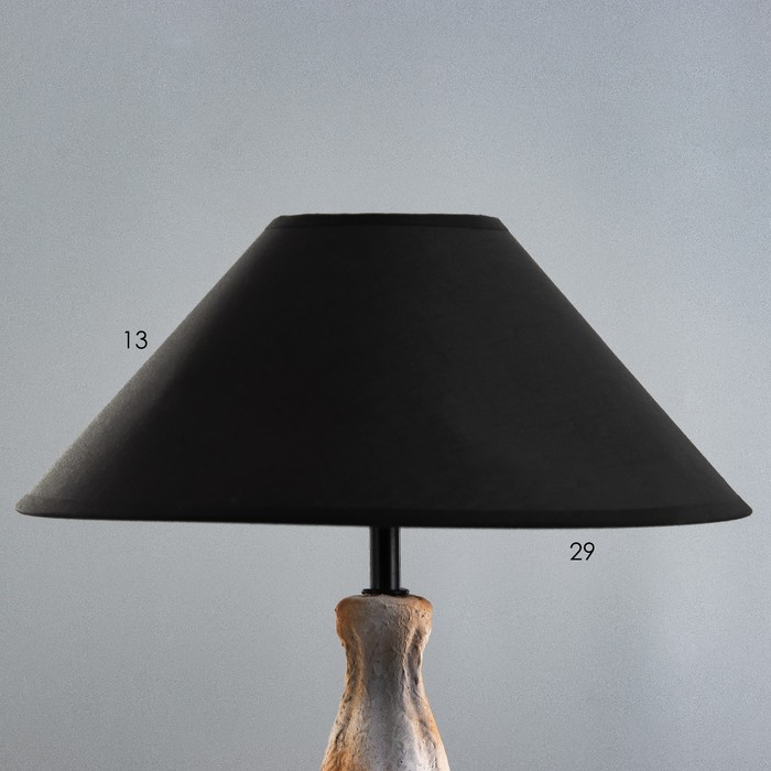 Настольная лампа "Аморета" Е14 40Вт серый 30х30х42см RISALUX - фото 1907873274