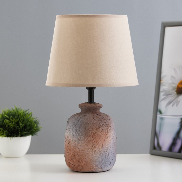 Настольная лампа «Тереза» Е14 40 Вт бежевый 20×20×33 см RISALUX - Фото 1