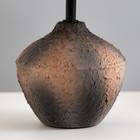 Настольная лампа «Мила» Е14 40 Вт коричневый черный 20×20×33 см RISALUX - Фото 3