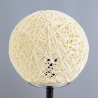 Настольная лампа «Неонила» Е14 40 Вт серый 12×12×30 см RISALUX - Фото 3