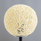 Настольная лампа «Неонила» Е14 40 Вт черный 12×12×30 см RISALUX - Фото 3