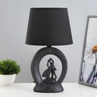 Настольная лампа "Встреча" Е14 40Вт черный 20х20х34см RISALUX - Фото 1