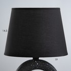 Настольная лампа "Встреча" Е14 40Вт черный 20х20х34см RISALUX - Фото 3