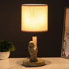 Настольная лампа «Ева» Е14 40 Вт бежевый 15×15×31 см RISALUX - Фото 2