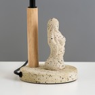 Лампа настольная RISALUX «Ева», Е14, 40 Вт, бежевая, 15×15×31 см - Фото 5