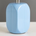 Настольная лампа «Арон» Е14 40 Вт голубой 13×13×25 см RISALUX - Фото 4