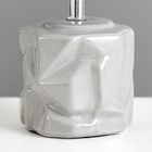 Настольная лампа "Аманда" Е14 40Вт серый 13х13х26,5 см RISALUX - Фото 4