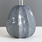 Настольная лампа "Ария" Е14 40Вт серый 13х13х26,5 см RISALUX - Фото 4