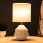 Настольная лампа "Алейда" Е14 40Вт белый 14х14х28 см RISALUX - фото 23050939