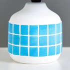 Настольная лампа «Гликерия» E14 40 Вт бело-синяя 15×15×27 см RISALUX - Фото 4