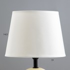 Настольная лампа "Алиша" Е14 40Вт белый 18х18х28 см RISALUX - Фото 4
