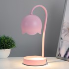 Настольная лампа "Свелл" G9 40Вт розовый 11х11х28 см RISALUX - Фото 2