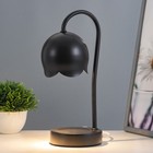 Настольная лампа "Свелл" G9 40Вт черный 11х11х28 см RISALUX - Фото 2