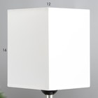 Настольная лампа "Сафари" Е27 40Вт бело-серый 12,5х12,5х29 см RISALUX - Фото 4