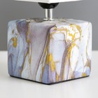 Настольная лампа «Сафари» Е27 40 Вт фиолетовый 12.5×12.5×29 см RISALUX - Фото 3