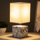 Настольная лампа «Сафари» Е27 40 Вт бело-фиолетовый 12.5×12.5×29 см RISALUX - Фото 2