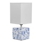 Настольная лампа «Сафари» Е27 40 Вт бело-фиолетовый 12.5×12.5×29 см RISALUX - Фото 6