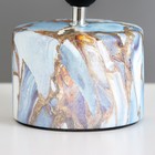 Настольная лампа «Сафари К» Е27 40 Вт бело-синий 12.5×12.5×29 см RISALUX - Фото 3