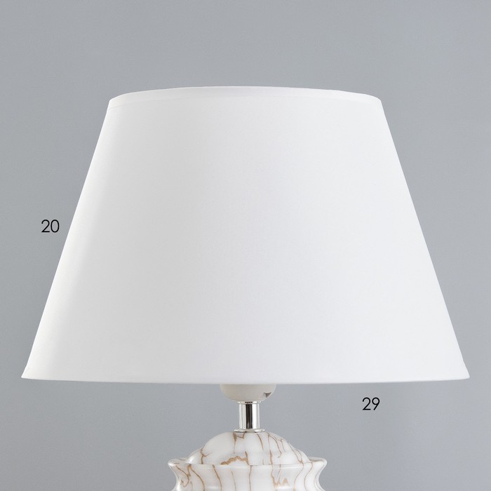 Настольная лампа "Флоренция" Е27 40Вт 28х28х45 см RISALUX - фото 1907873795