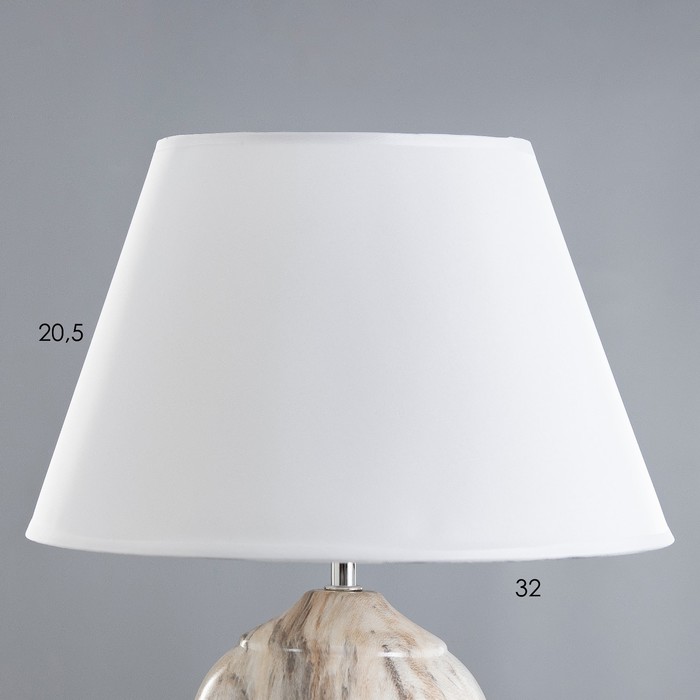 Настольная лампа "Флоренция" Е27 40Вт 32х32х52 см RISALUX - фото 1907873801