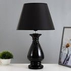 Настольная лампа "Фиона" Е27 40Вт черный 30х30х49 см RISALUX - фото 301672774