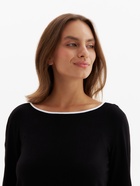 Пижама женская (лонгслив, брюки) MINAKU: Home collection, размер 42, чёрная - Фото 9