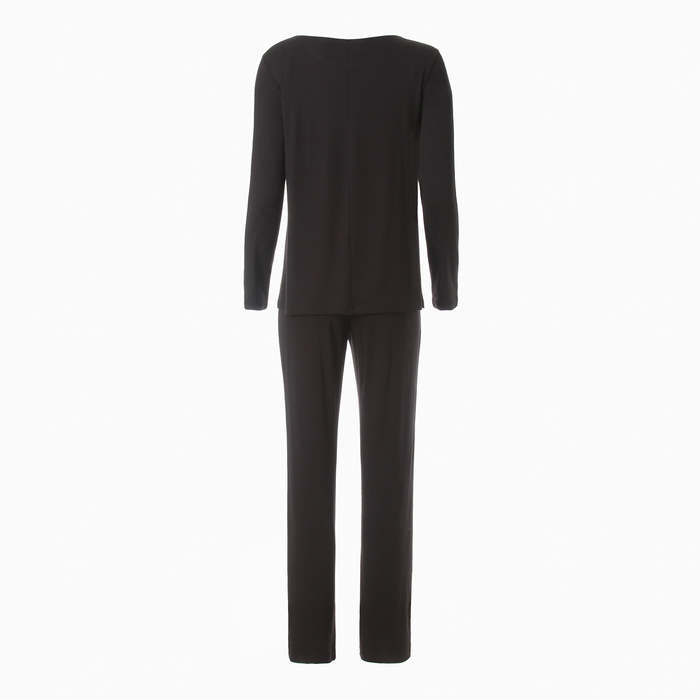 Комплект (джемпер,брюки) женский MINAKU, цвет черный р-р 42 - фото 1909336304