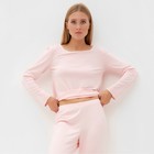 Комплект (джемпер, брюки) женский MINAKU, цвет розовый, размер 46 - Фото 2