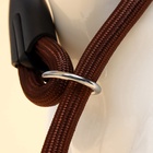 Ринговка для собак, 130×1 см, коричневая - Фото 6